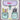 Mochila Multicolor Art Lover Masarenti10 Para Niñas